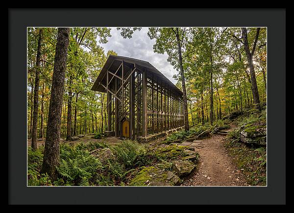 Thorncrown Chapel Amidst Nature