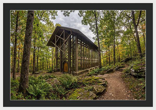 Thorncrown Chapel Amidst Nature
