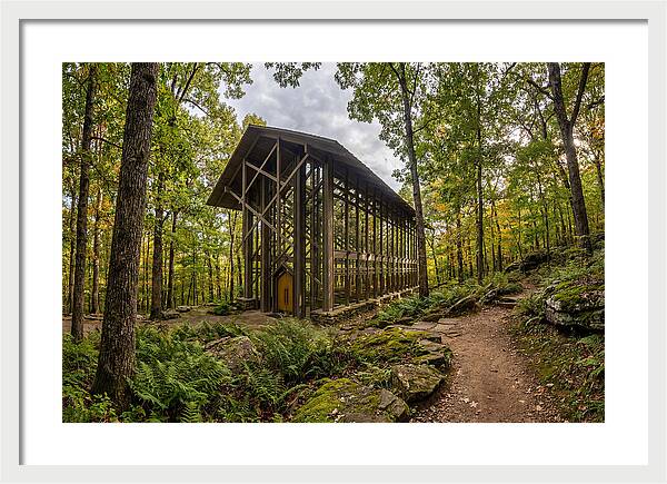 Thorncrown Chapel Amidst Nature