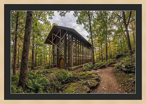 Thorncrown Chapel Amidst Nature