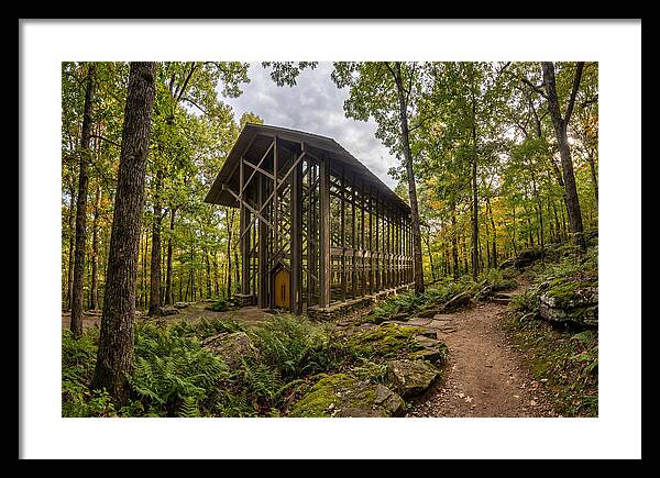 Thorncrown Chapel Amidst Nature