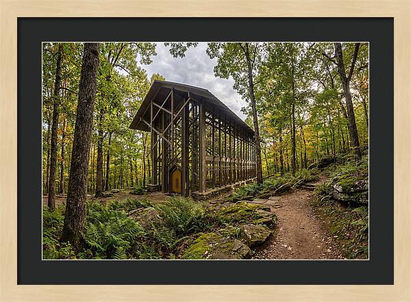 Thorncrown Chapel Amidst Nature