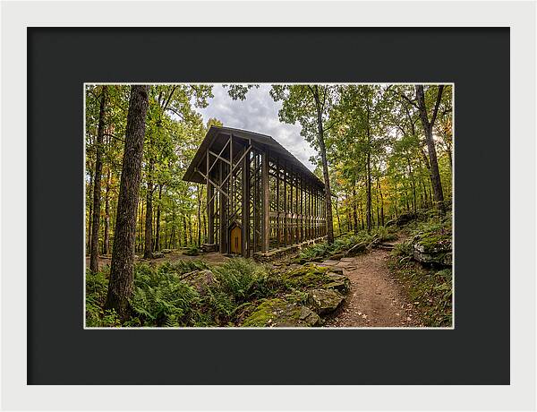Thorncrown Chapel Amidst Nature