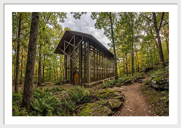 Thorncrown Chapel Amidst Nature