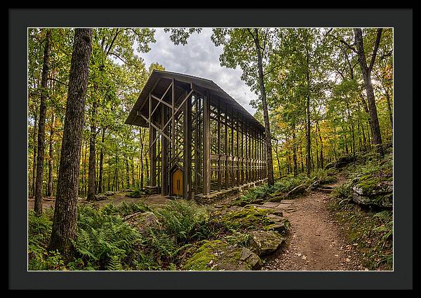 Thorncrown Chapel Amidst Nature