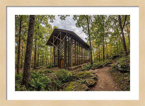 Thorncrown Chapel Amidst Nature