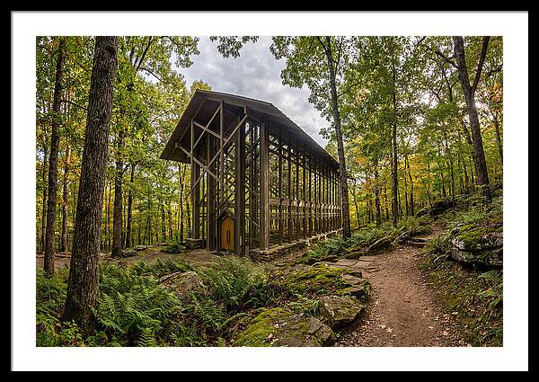 Thorncrown Chapel Amidst Nature
