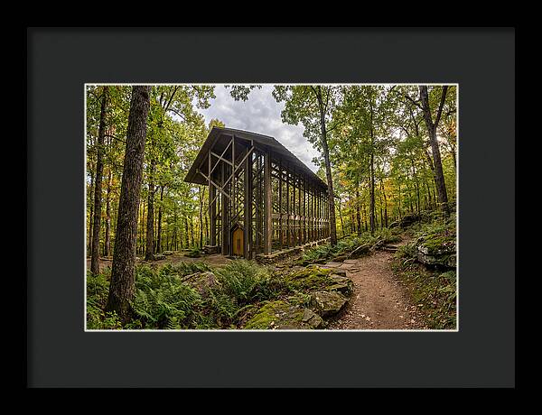 Thorncrown Chapel Amidst Nature