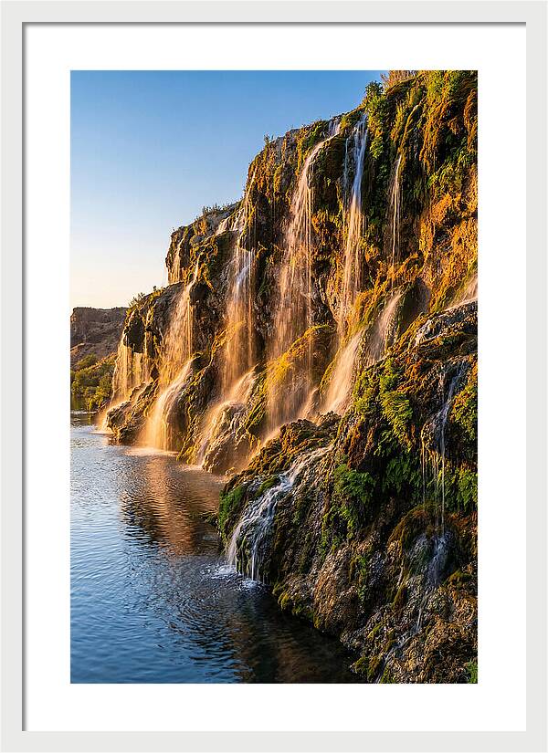 Thousand Springs Flowing Waterfalls