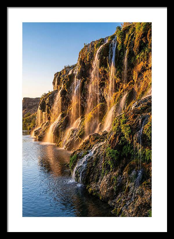 Thousand Springs Flowing Waterfalls
