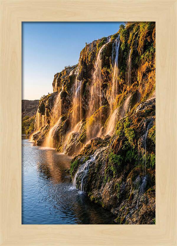 Thousand Springs Flowing Waterfalls