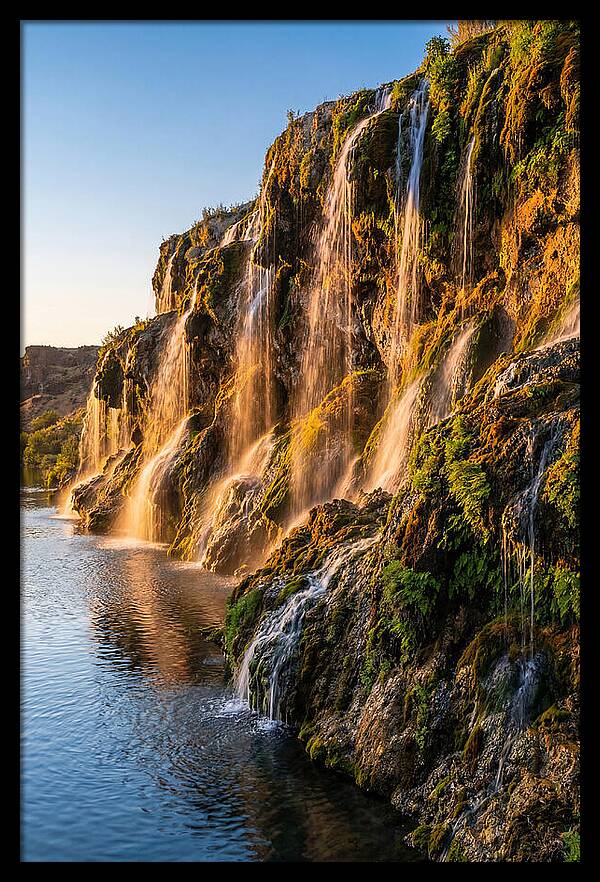Thousand Springs Flowing Waterfalls