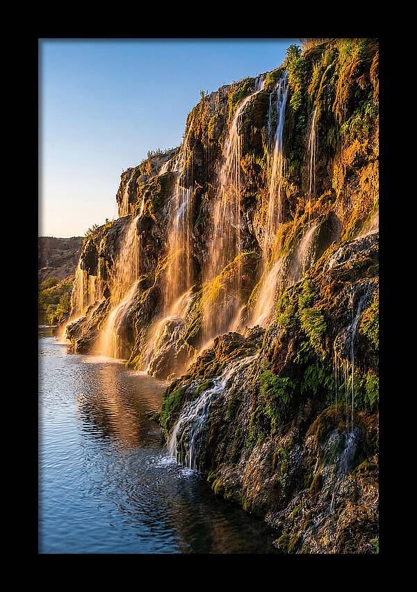Thousand Springs Flowing Waterfalls