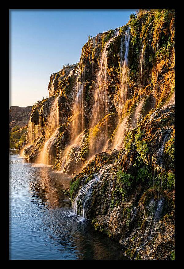 Thousand Springs Flowing Waterfalls