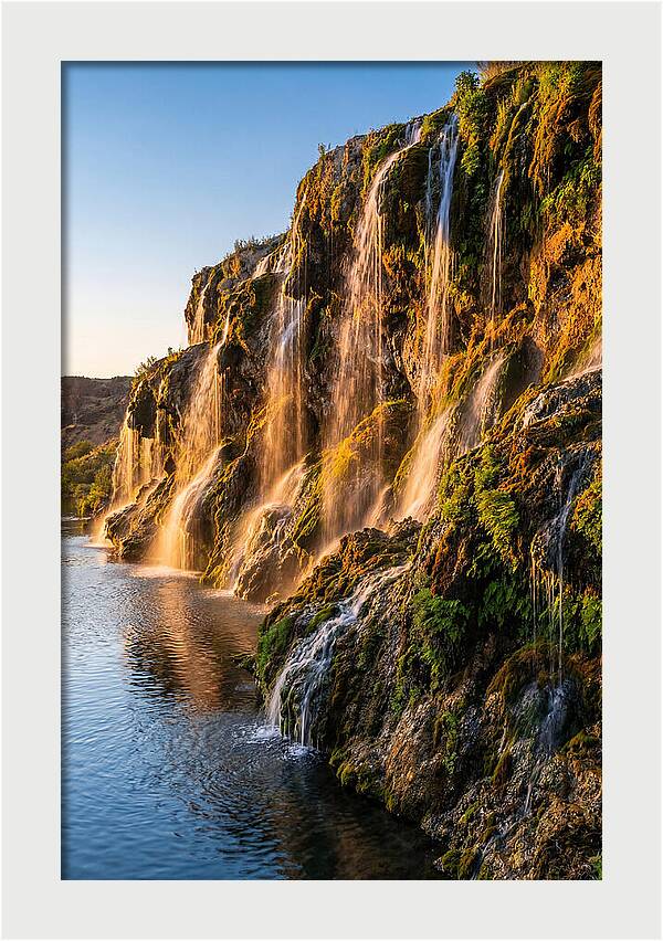 Thousand Springs Flowing Waterfalls