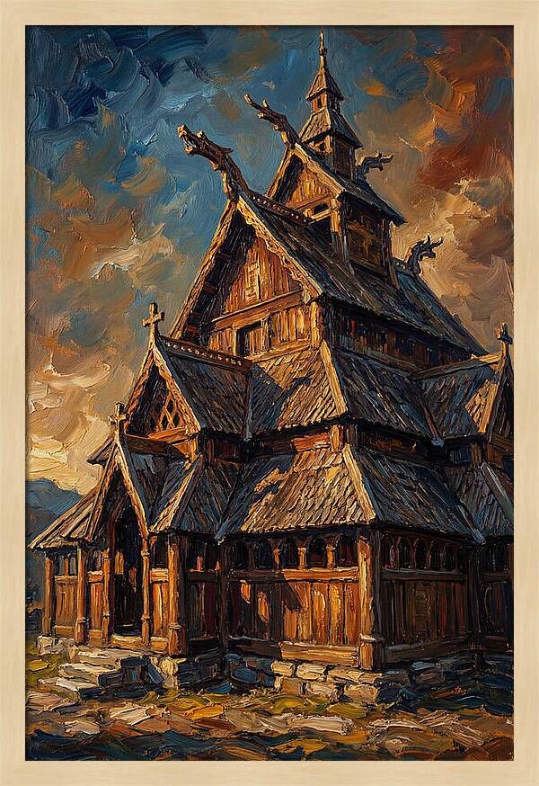 Thousand Year Old Stave Church