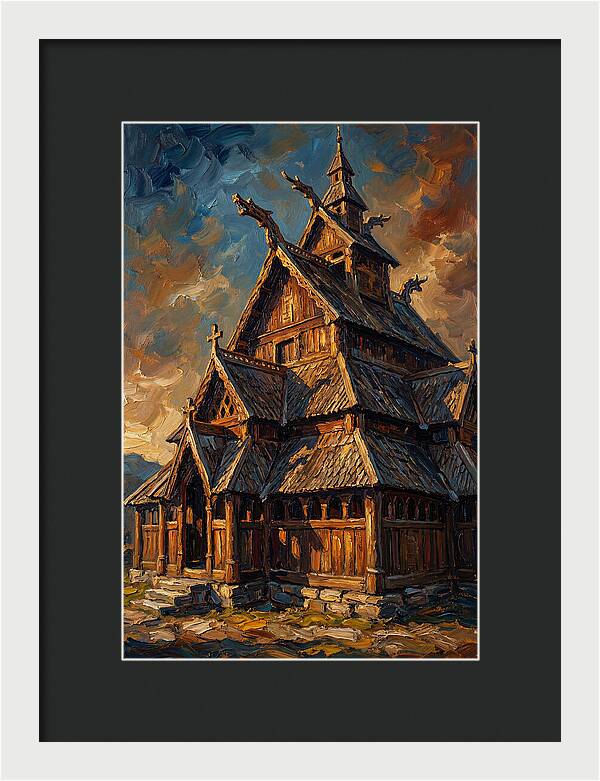 Thousand Year Old Stave Church