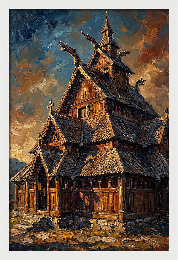 Thousand Year Old Stave Church