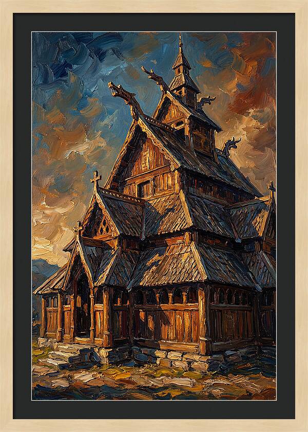 Thousand Year Old Stave Church