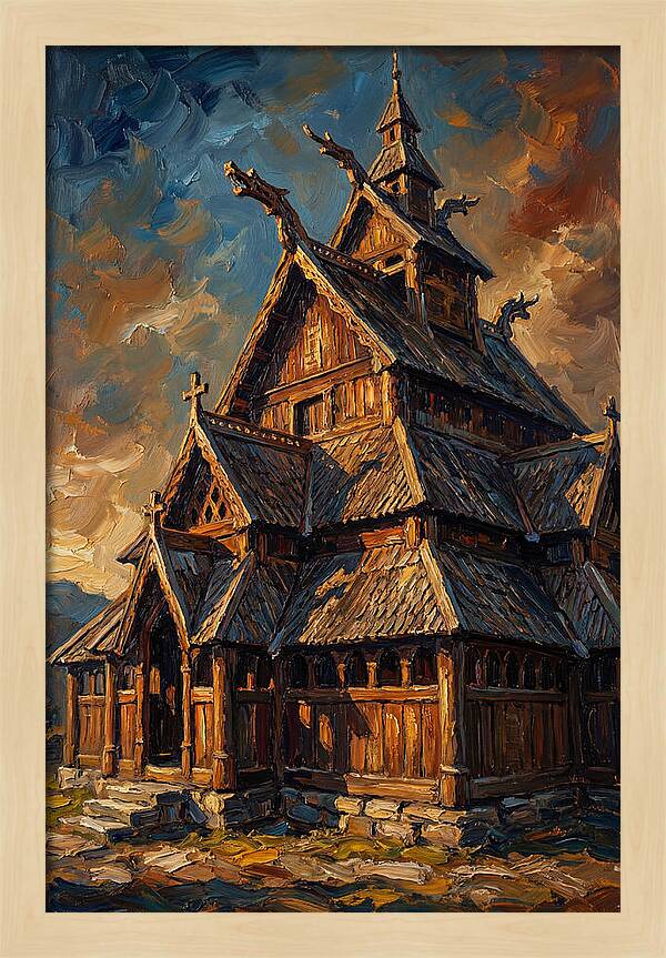 Thousand Year Old Stave Church