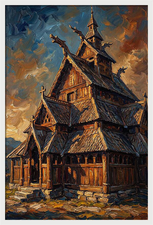 Thousand Year Old Stave Church