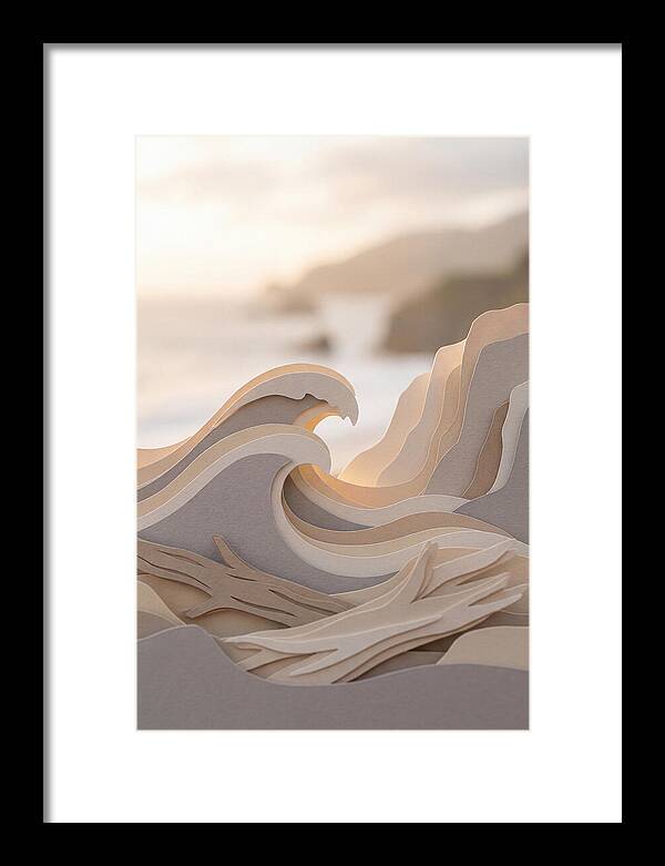 Three Dimensional Wave Sculpture