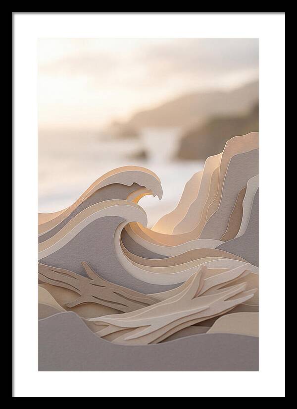 Three Dimensional Wave Sculpture