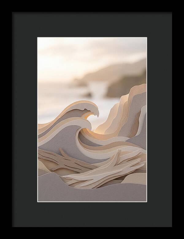 Three Dimensional Wave Sculpture