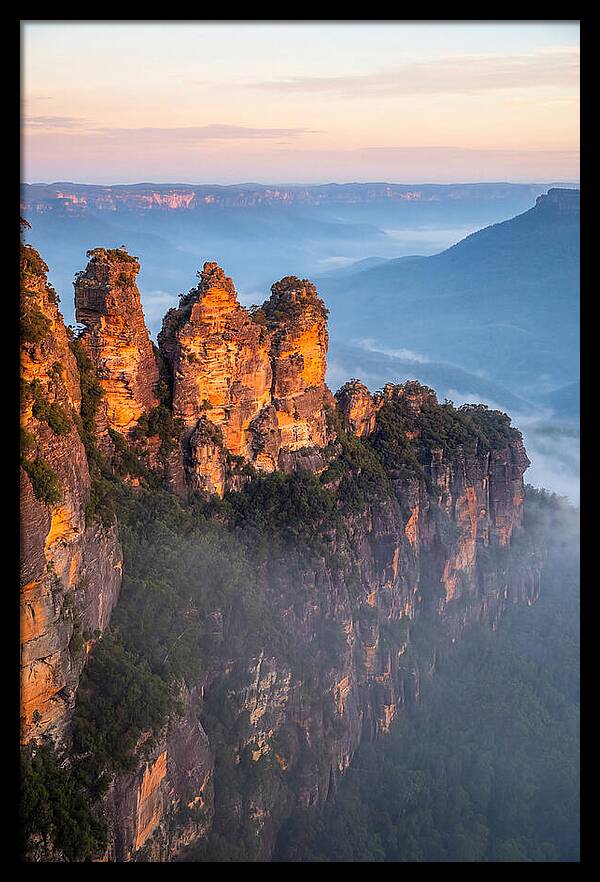 Three Sisters At Sunrise