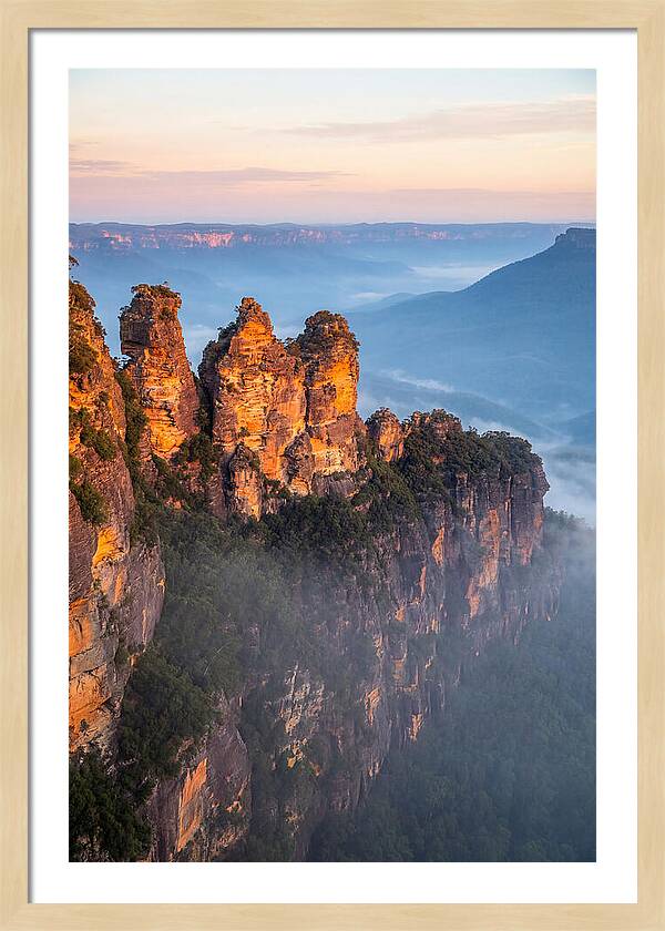 Three Sisters At Sunrise