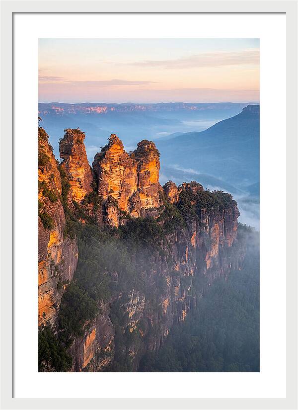 Three Sisters At Sunrise