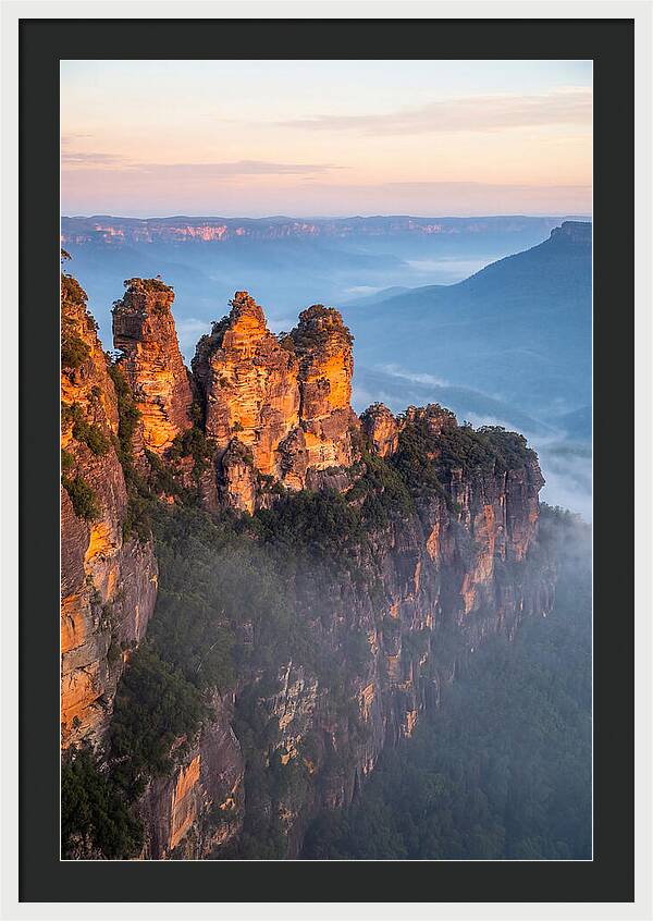 Three Sisters At Sunrise