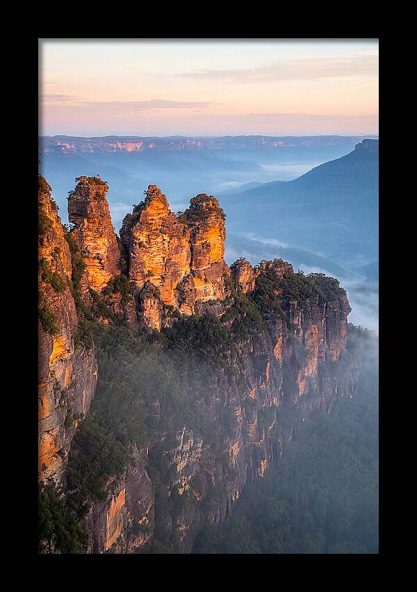 Three Sisters At Sunrise