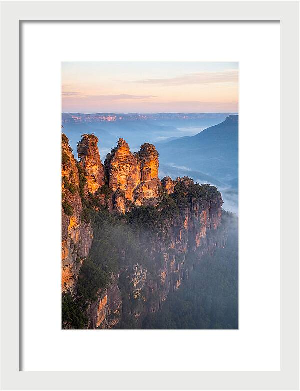 Three Sisters At Sunrise