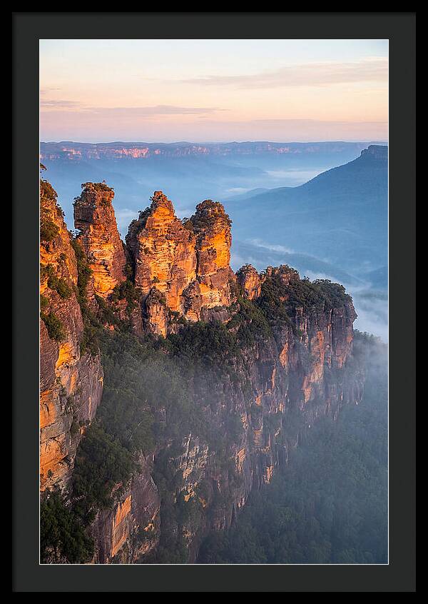 Three Sisters At Sunrise
