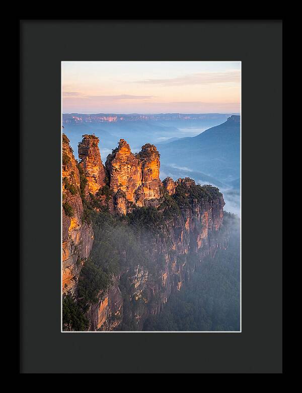 Three Sisters At Sunrise