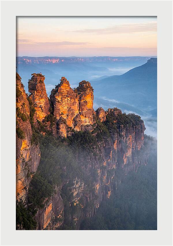 Three Sisters At Sunrise