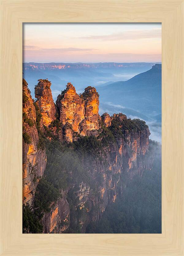 Three Sisters At Sunrise