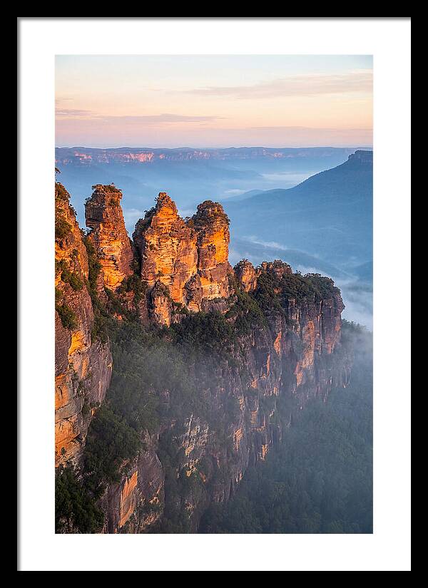 Three Sisters At Sunrise