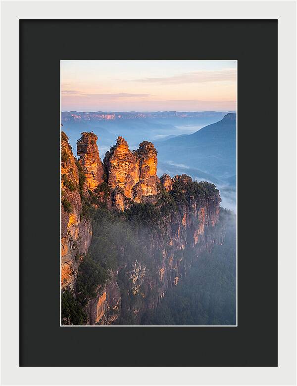 Three Sisters At Sunrise