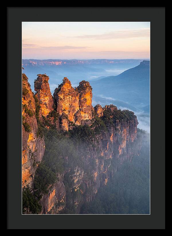 Three Sisters At Sunrise
