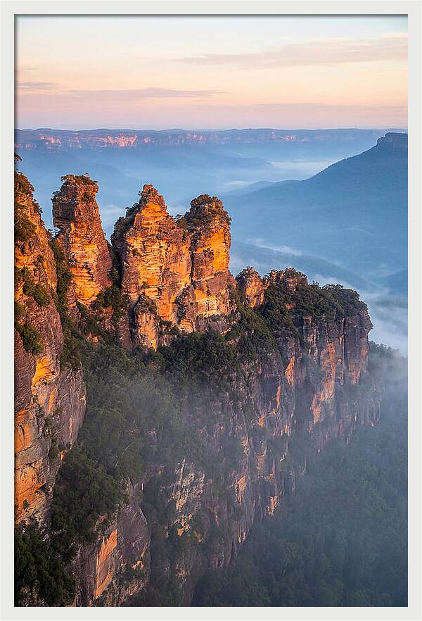 Three Sisters At Sunrise
