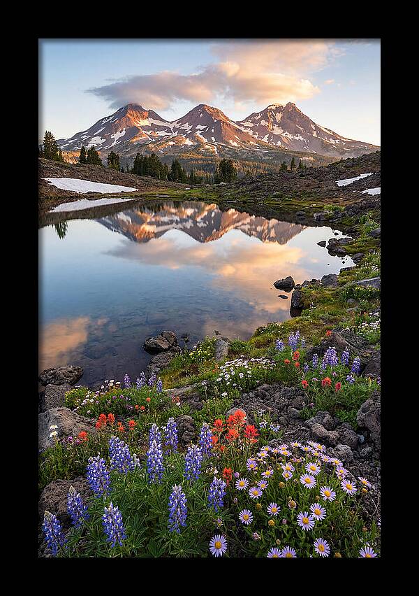 Three Sisters Wilderness Sunrise