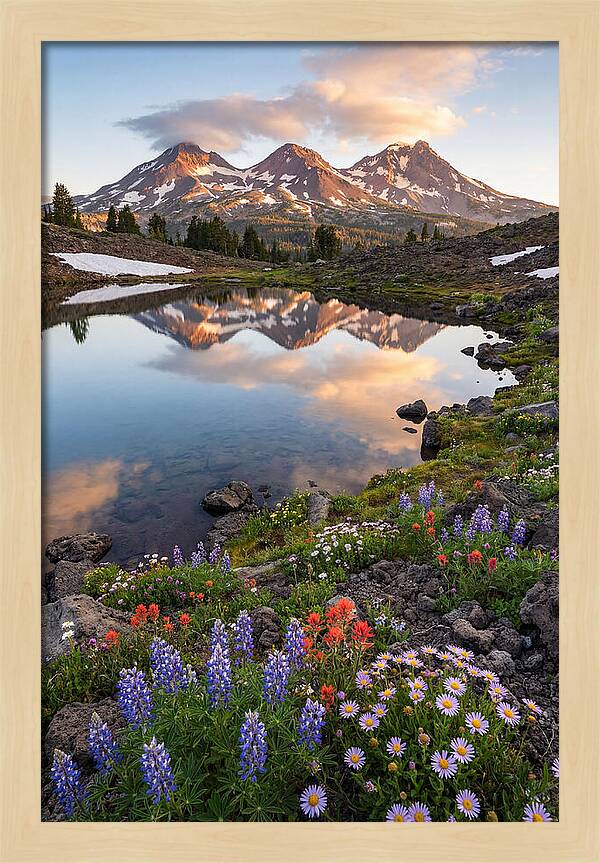 Three Sisters Wilderness Sunrise