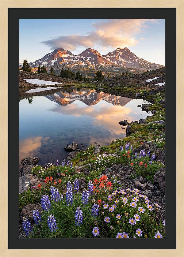 Three Sisters Wilderness Sunrise