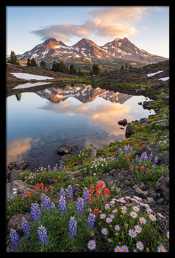 Three Sisters Wilderness Sunrise