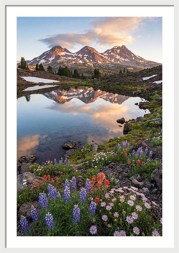 Three Sisters Wilderness Sunrise