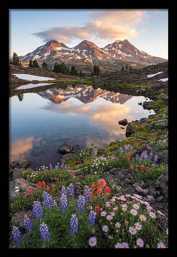 Three Sisters Wilderness Sunrise