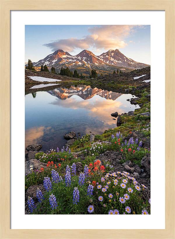 Three Sisters Wilderness Sunrise