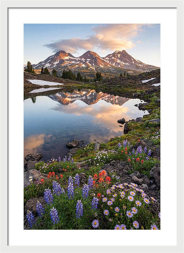 Three Sisters Wilderness Sunrise